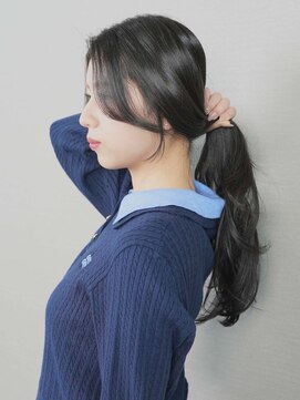 ニュウ(niw) 金沢美容室/niw/金沢駅西/顔まわり/似合わせカット/韓国