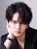 リップス 表参道店(LIPPS) 耳掛けショートマッシュウルフ毛流れパーマ