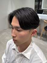レタッチ バイ フィフス 天神大名(RETOUCH by fifth)&nbsp;天神メンズパーマニュアンスパーマフェザーパーマセンターパート