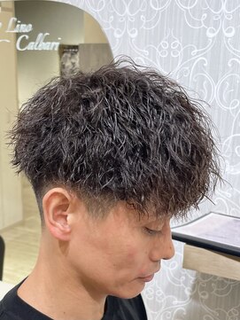 リノ カルバリ(Lino Calbari) 【メンズヘア/縦落ちパーマ】