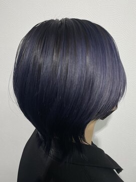 シェリー(Cherie) 元々のリタッチにハイライトで繋げるカラー
