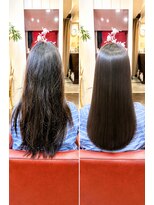 ラヴィソン ヘアー(RAVISSANT HAIR) 名古屋 栄 縮毛矯正専門店の乾かすだけでまとまる縮毛矯正