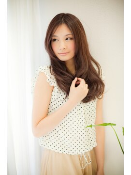 美容室 ファクト(fact) 大人かわいい☆20代30代★艶感カール◎透明感ナチュラルブラウン