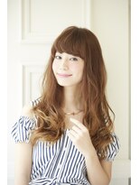 オーブ ヘアー ニーナ 麻生店(AUBE HAIR nina)&nbsp;外国人風☆ルーズウェーブがポイントの愛されロング
