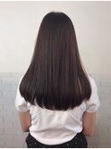 流行りのぱっつんセミロング