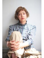 アリシア(arishia) ボブ×スパイラルパーマ