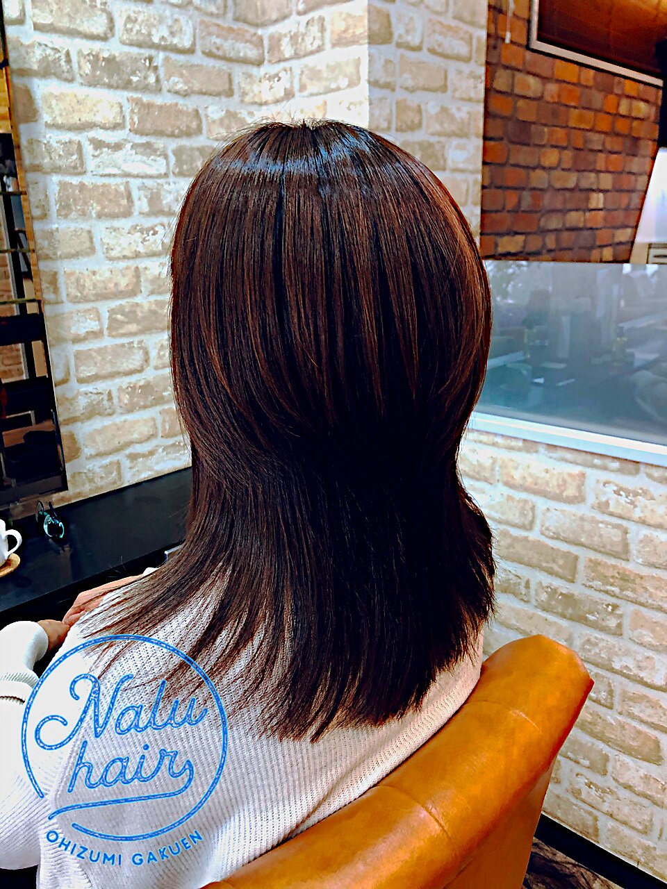 ミディアムツーセクションレイヤー：L044632038｜ナルヘアー(NALU HAIR