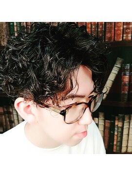 アズスペース シークエフエム 西八王子(As Space Siq FM) スパイラルメンズパーマ/西八王子/高尾/目白台狭間/北野