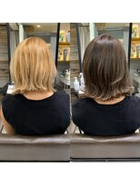 トルネード(TORNADO)&nbsp;ナチュラルグラデーショングレーベージュロブ