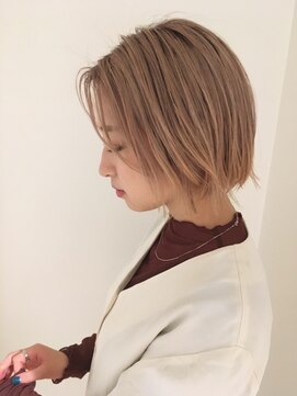 バッタ(Batta) ブリーチベージュ【Batta】【根津】ヘアカラー