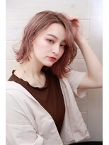 オーシャン(Ocean)&nbsp;[OCEAN Hair&Life藤原純] 外ハネ濡れ髪無造作ボブ☆