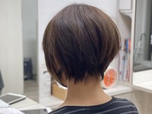 マーキュリーヘアー(MERCURY)の雰囲気（40代女性　ショートボブカラー　7レベルオリーブ）