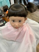 ララ(RARA) 【キッズカット】ぱっつん前髪