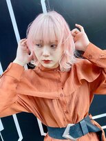 リアイス(Re:ICE)&nbsp;ミニウルフ/くすみブルー/流れるレイヤー/インナーハイライト