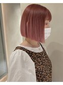 【シオガマ】ミニボブとペールピンク＊