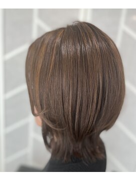 ツムグ 代官山店(TUMUGU) 大人可愛いくびれヘア/脱白髪染め白髪ぼかし/メルティカラー