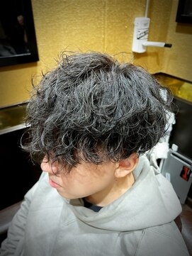 ヒロギンザバーバーショップ 大宮店(HIRO GINZA BARBER SHOP) 波打ちパーマ 大宮 埼玉