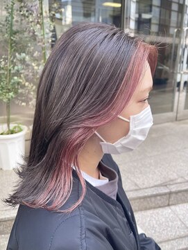 ヘアーメイクオズ(hair make O/S) ヘアメイクオズ＆金あゆみフェイスフレーミングクリーミィピンク