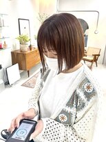 ヘアー アイス カンナ(HAIR ICI Canna) さらっとお手入れ簡単！コンパクトボブ！