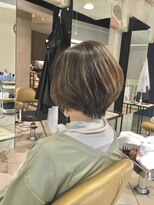 ブロッサム 保谷(Blossom) 20代30代40代前下がりストレート大人ボブリップライン