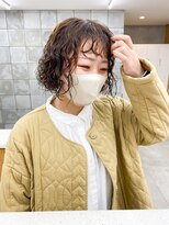 トゥコ(tuco)&nbsp;ミニボブ　ボブ　パーマ　前髪パーマ　ミニボブパーマ