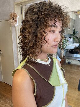 マハナ(Mahana by hair) 20代30代40代鎌倉スパイラルパーマスタイルボブパーマ