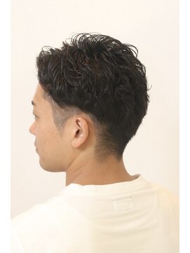 イワサ理容室 ナチュラルウェーブパーマ