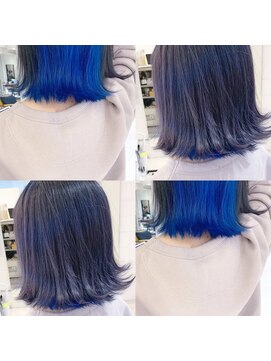 キジ(KIJI) ★シルバーグレイ×サファイアブルー★