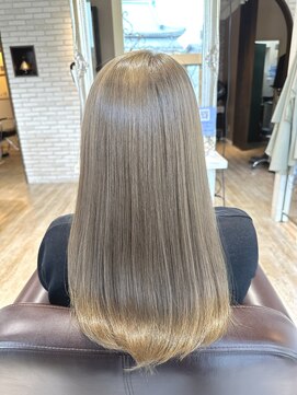 エントランスオブヘアー(ENTRANCE OF HAIR) 艶髪ストレート/ハイトーンカラー/20.30.40.50代