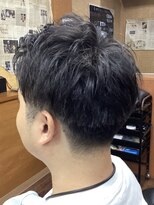 コダマ 新大塚店(KODAMA)&nbsp;アップバングツーブロックショートスタイル（MEN’Sカット）