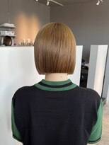 ヘアーエスクールシーユー 枚方T-SITE店(hair S.COEUR×Cu)&nbsp;ボブ