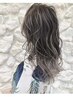 【大流行♪】筋感コントラストハイライト＋カラー￥17000