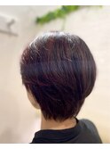 くびれショート×グラデーションボブ