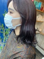 ディライト(Delight) 秋のワインレッドヘア