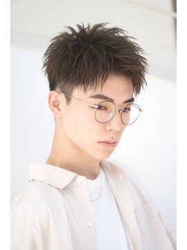 オーシャントーキョー 渋谷神南(OCEAN TOKYO) ツーブロック束感人気アップバング