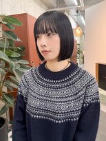 ノエ(noe)&nbsp;ミニボブ/オリーブグレージュ/20代30代yi-25