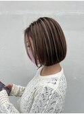 白髪感ぼかし/白髪ぼかしハイライト/脱白髪染め/白髪染め/透明感