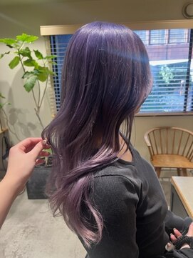 カンナ オーガニック ヘアデザイン(CANNA ORGANIC & HAIR DESIGN) 透明感ラベンダーアッシュ