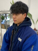 ボウ(BOW)&nbsp;癖毛風メンズパーマ