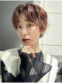 大人可愛いハンサムショート