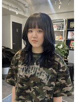 ファーム 大崎店(FAAM)&nbsp;ウルフカット×デザインカラー