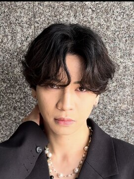 オーガニック アトリエ 大宮(organic+atelier) 韓国風センターパートカルマニュアンスパーマコンマバング