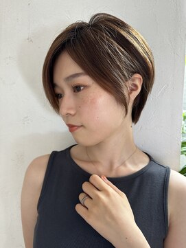 ジョエミバイアンアミ(joemi by Un ami) （joemi）大人の抜け感ショート×透明感ベージュカラー小倉太郎