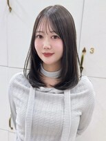 ルフェリ(Lufeli)&nbsp;【Lufeli】小野裕大　ミディアムレイヤー　赤み無しグレージュ