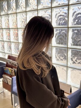 ガレリア オリジン(GALLARIA ORIGIN'S) レイヤーカット×バレイヤージュ