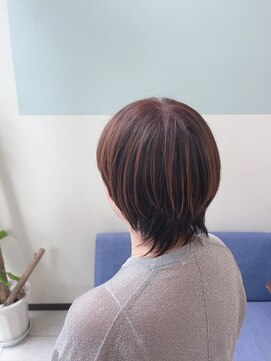 マテカ ヘアー(mateca hair) ウルフショート×ハイライト