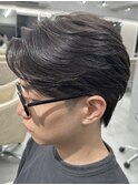 メンズカラー透明感No.1グレージュカラー社会人20.30.40代◎
