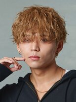 エルマーク 堺東(L-MARK)&nbsp;ダブルカラー/ツイストパーマ/スパイラルパーマ/men's