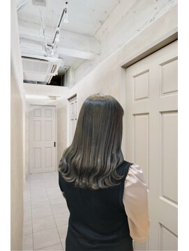 フレームプラス 天王寺あべの店(FRAME+) 【山内貴広】グレージュカラー