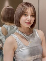 ロンドガーネット 池袋(Lond garnet)&nbsp;マロンベージュ/ボブ/前髪/レイヤー/小顔/髪質改善/縮毛矯正池袋